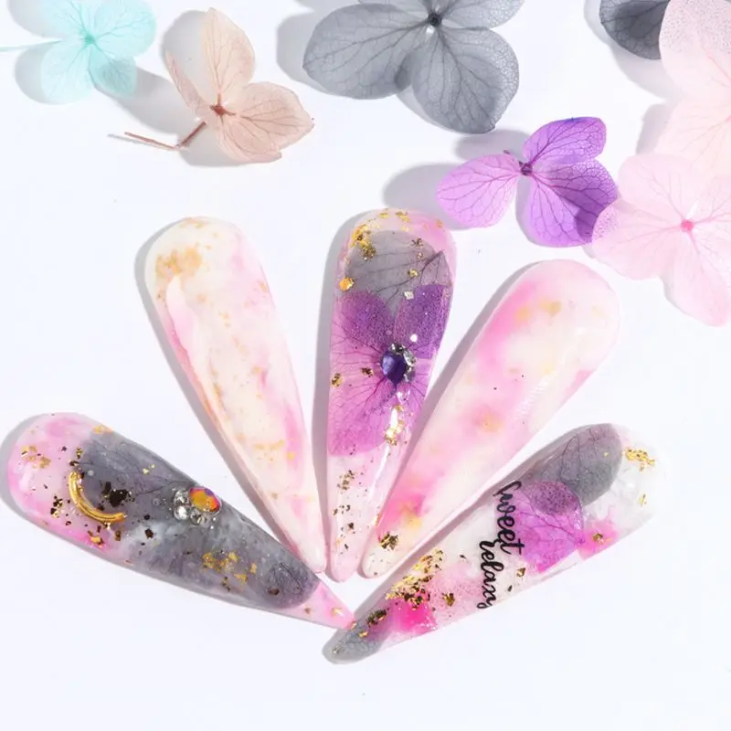 

DIY Nail Art Filler Popular Dry Eternal Flowers Beauty Nails Large Applique Decorative Jewelry Crafts Making Epoxy Filling Mate