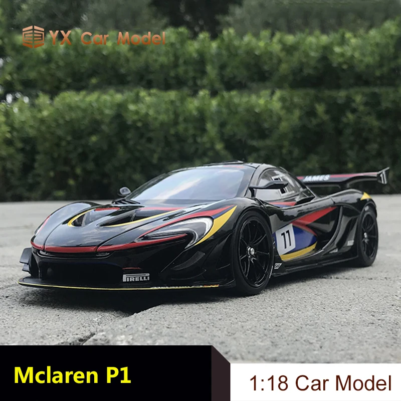 

Almost Real Diecast Car Model1:18 McLaren P1 GTR Sports car static simulation Car model (SMALL GIFT)