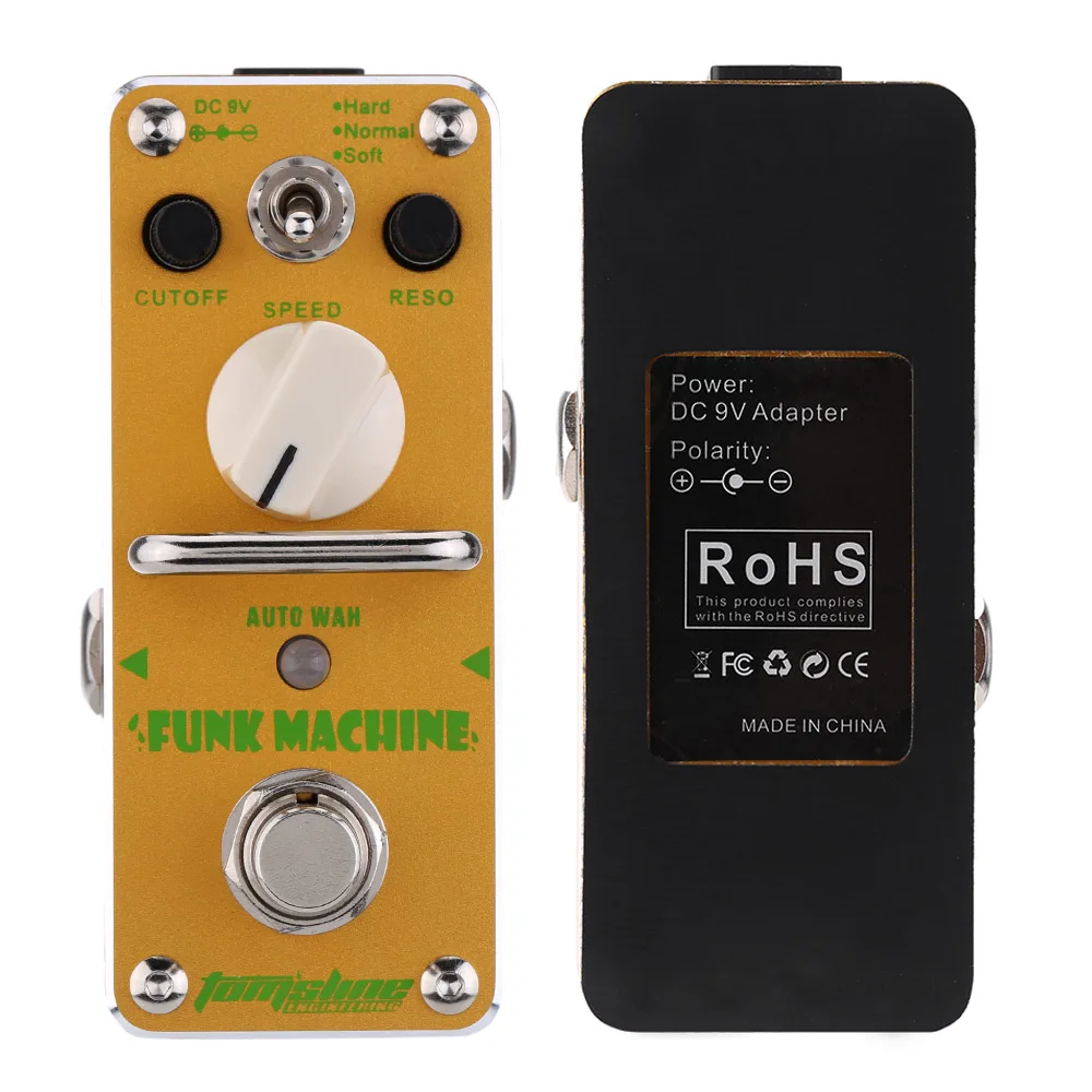 AFK-3 Funk Machine Auto Wah Electric Guitar Effect Pedal Mini Single with True Bypass Parts | Спорт и развлечения