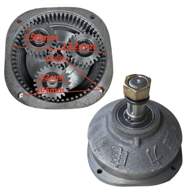 

Центральная шестерня: 15 т. Планетарная шестерня: редуктор электродвигателя трехколесного велосипеда 24t