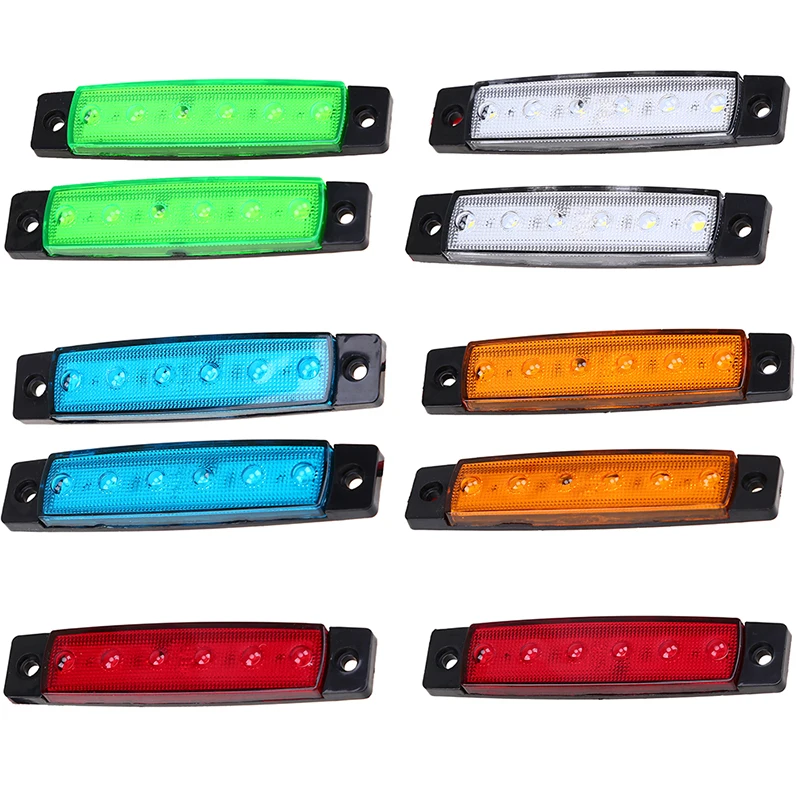 POSSBAY 10x автомобильный Светодиодный Боковой габаритный фонарь задние лампы