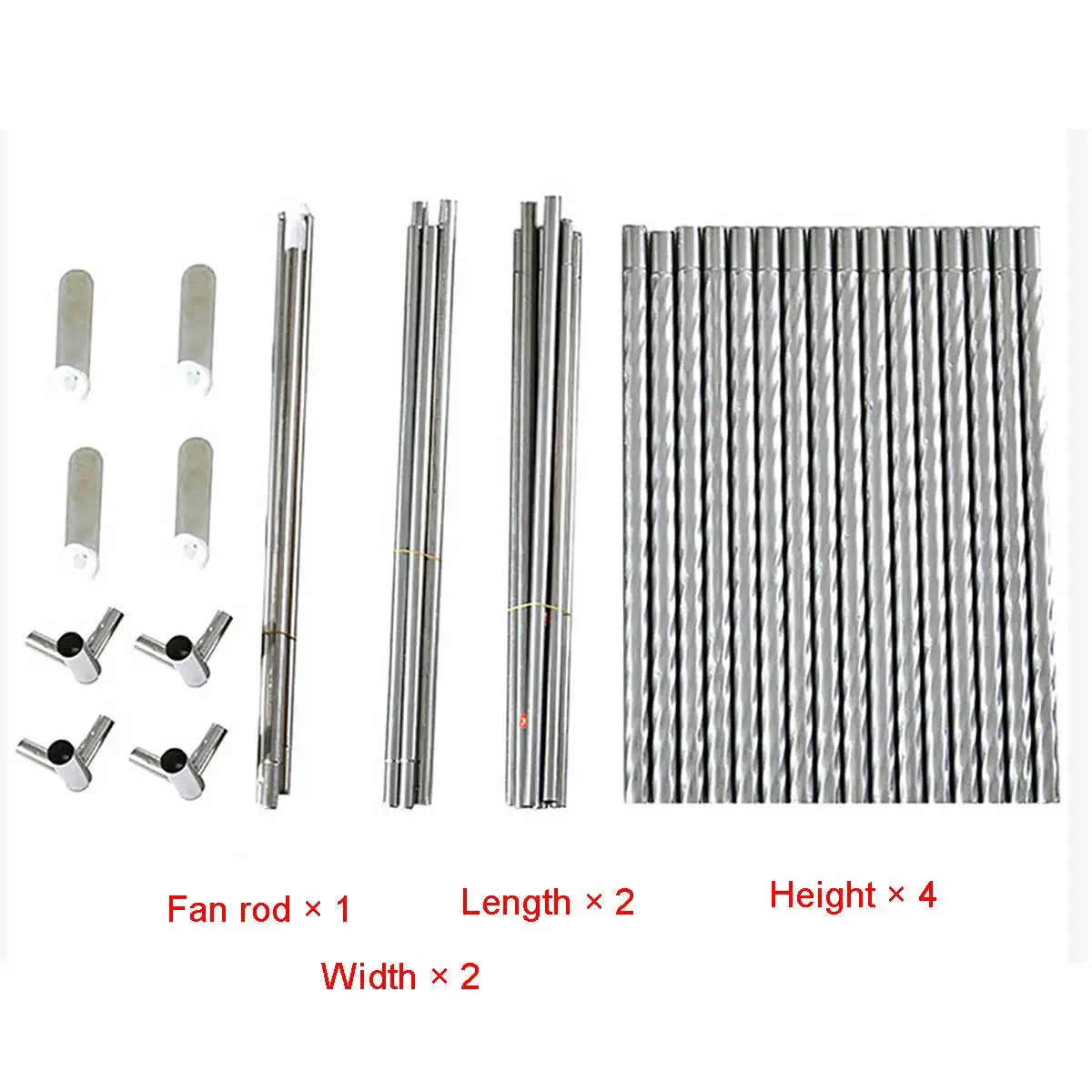 

4 Corner Post Bed Canopy Mosquito Netting Bracket No Mosquito Net