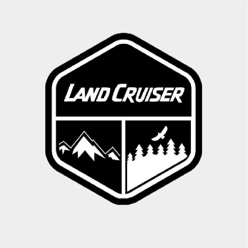 

Creative Land Cruiser Vinyl Car Sticker Accessories Personality Sunscreen Waterproof Decal Graphical Car Accessories,15cm*13cm