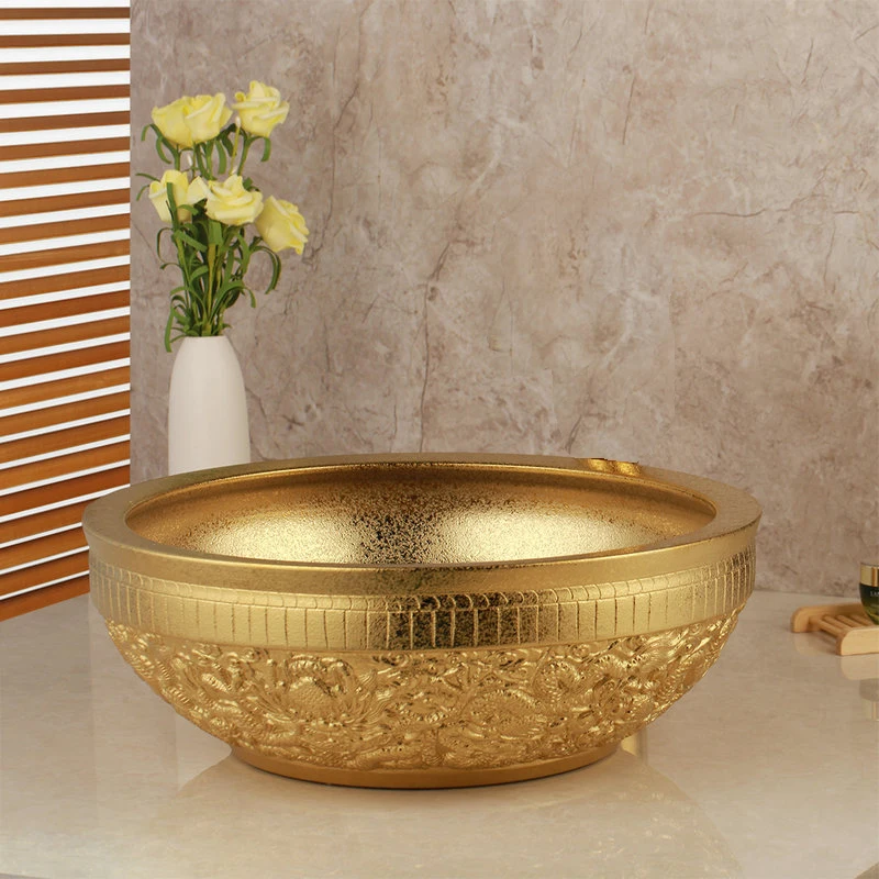 Only Basin 02 Torayvino, ванная комната, Твердый латунный кран для раковины, набор, золотой роскошный керамический кран для туалета, умывальник, раковина, ванна, комбинированный смеситель, слив - Цвет: Only Basin 02