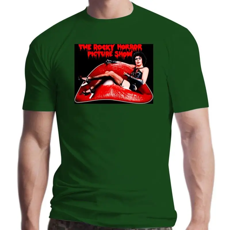 

Новинка, футболка с принтом Рокки из фильма культ-губы, футболка с коротким рукавом