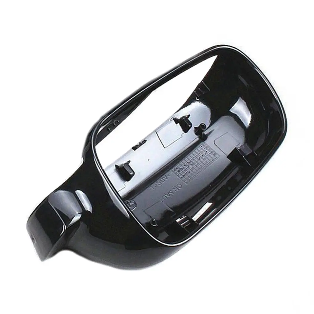Bright black left Боковая Замена для Golf 4 MK4 Bora 99-04 3B0857538B крышка зеркала заднего вида корпус Защитная крышка - Цвет: Bright black left
