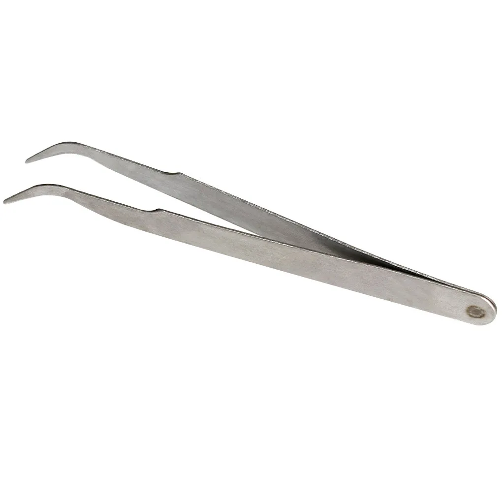Пинцет из нержавеющей стали для самостоятельного дизайна ногтей в домашних