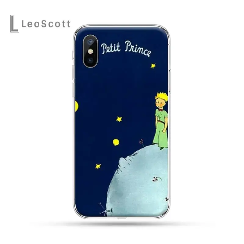

little Prince Cute cartoon planet luxury Anti-fall Phone Case funda for iPhone 11 12 pro XS MAX 8 7 6 6S Plus X 5S SE 2020 XR