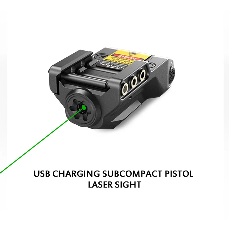 Встроенный перезаряжаемый зеленый лазерный прицел тактическая флейта 92 Colt 1911