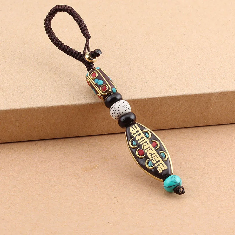 Тибетский Кулон Будда брелок Ом АУМ буддийская мантра знак Йога кулон