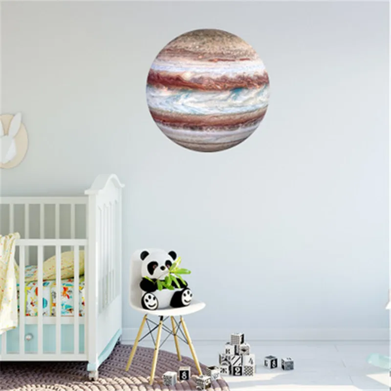 Светится в темноте планета Jupiter настенные наклейки для спальни светящиеся