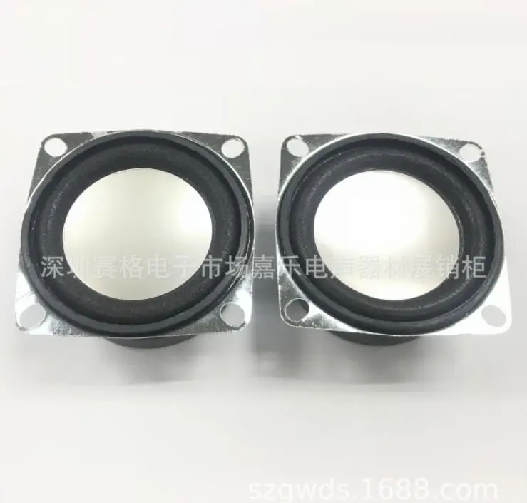 Производители поставляют 52 мм квадратные 45 магнитные Пузырьковые края 4 Ом 3 Вт