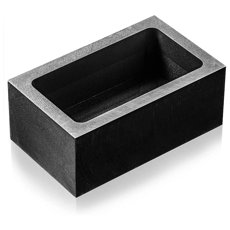 

2 Kg Graphite Ingot Mold Crucible Casting Mould Ingot Mould for Gold Silver Metal , 85 x 45 x 30 mm (1 Piece)