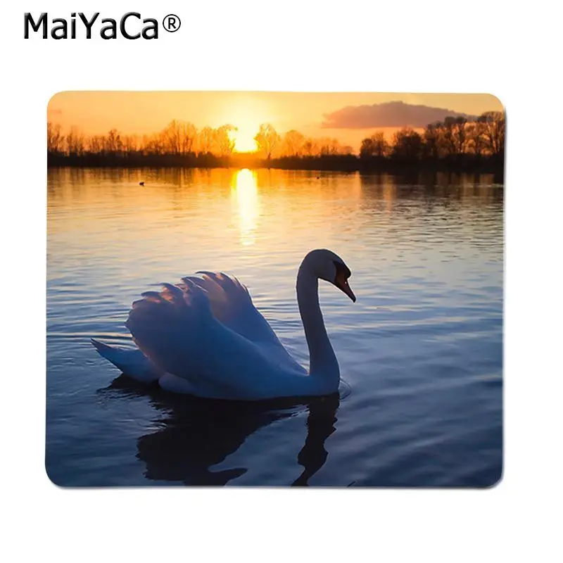 

MaiYaCa Top Quality Dreamy Swan Lake gamer play mats Mousepad Top Selling Wholesale Gaming Pad mouse