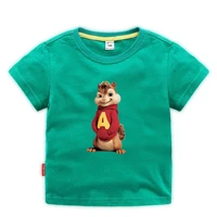 summer 2020 kids t shirts for baby boys short sleeve t shirts alvin and the chipmunks tee children clothes costume kids shirts