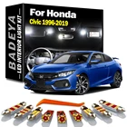 BADEYA Canbus Светодиодная лампа для освещения салона автомобиля Kit для 1996-2015 2016 2017 2018 2019 Honda Civic, чтение, карта багажника, купол, номерной знак, лампа