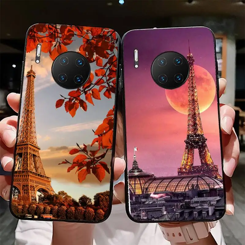 

Yinuoda Romantic Paris Eiffel Tower Phone Case for Huawei Mate 20 10 9 40 30 lite pro X Nova 2 3i 7se