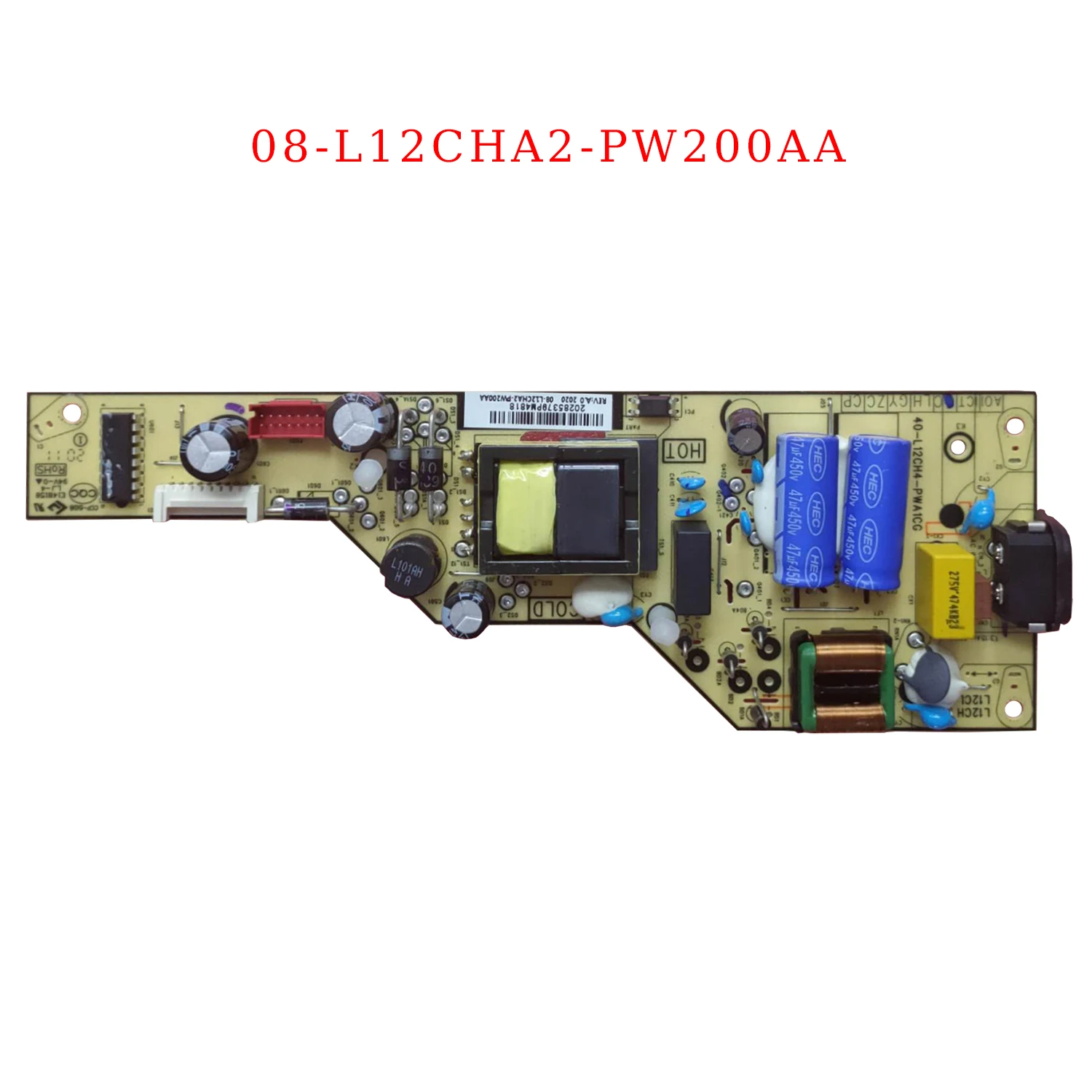 

95% новая плата питания для TCL 55L68 0 40-L12CH4-PWA1CG 08-L12CHA2-PW200AA