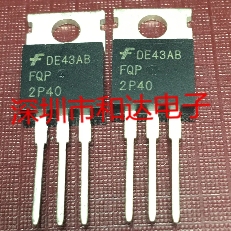 

FQP2P40 TO-220 P-400V -2A