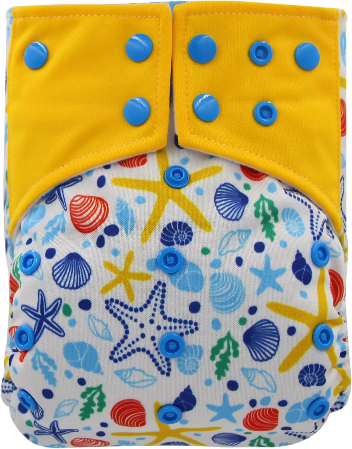 Многоразовые тканевые пеленки подгузники AI2 детские с животным принтом