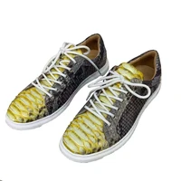 fanzunxing new men python shoes male snake skin shoes men leisure shoes