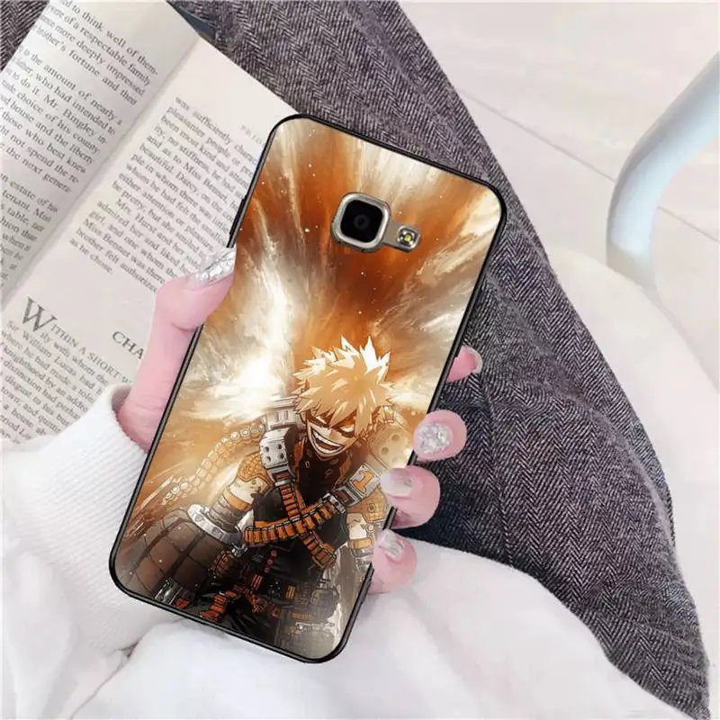 

LJHYDFCNB My Hero Academia Phone Case For Samsung A 9 10 20 30 40 M20 S 30 31 J5 6 7 Plus