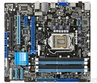 Десктопная материнская плата P8H67-M LGA 1155 DDR3 для I3 I5 I7 cpu 32GB USB2.0 H67 бу материнская плата