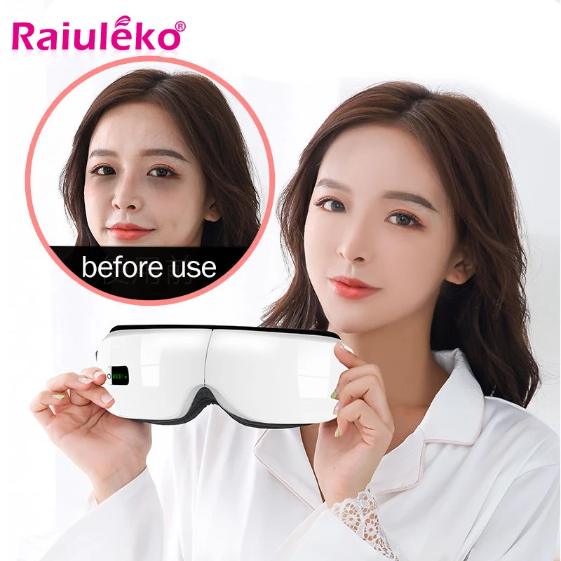 Электрический вибрирующий массажер для глаз Уход за глазами разглаживание