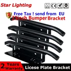 Универсальный алюминиевый кронштейн для переднего бампера номерного знака и противотумансветильник