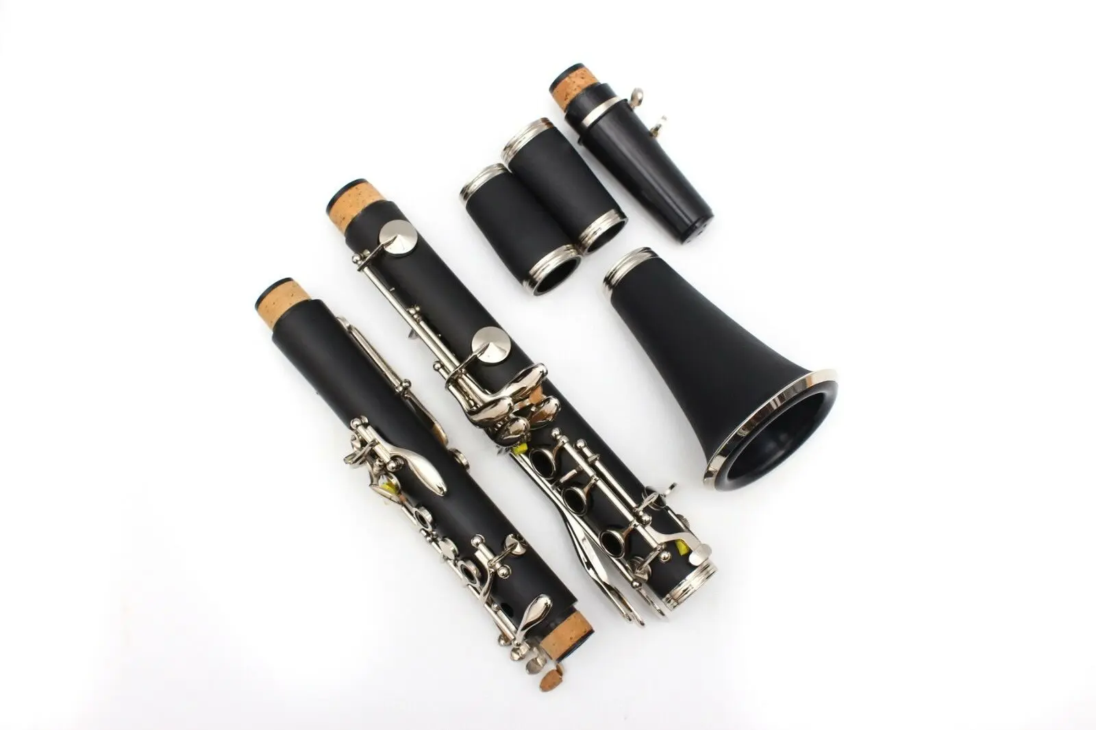 Профессиональный кларнет Bb ключ Ebonite дерево никелированный чехол для кларнета