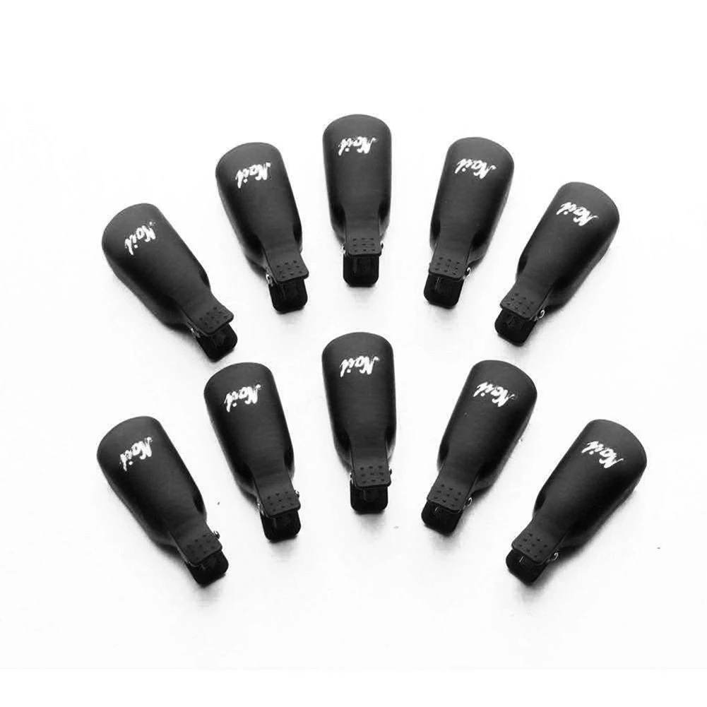 10 шт. пластиковые зажимы для маникюра | Красота и здоровье