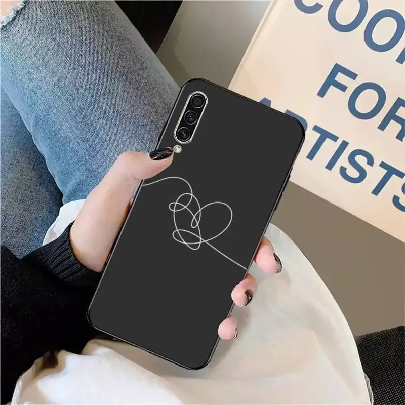 

Wolf aesthetics line Crown Phone Case For Samsung galaxy S 9 10 20 A 10 21 30 31 40 50 51 71 s note 20 j 4 2018 plus