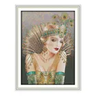 Набор для вышивки крестиком joy Sunday, набор для самостоятельной вышивки крестиком 14 CT с изображением павлина, для девочек, украшение для дома