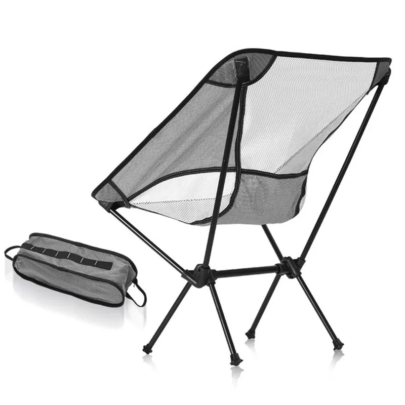 구매 야외 접이식 의자 초경량 휴대용 항공 알루미늄 합금, 다기능 낚시 의자