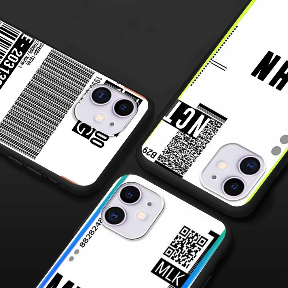 Чехол для сотового телефона с этикеткой путешествий по городу iPhone 11 Pro Max 7 XR 12 Mini X 6