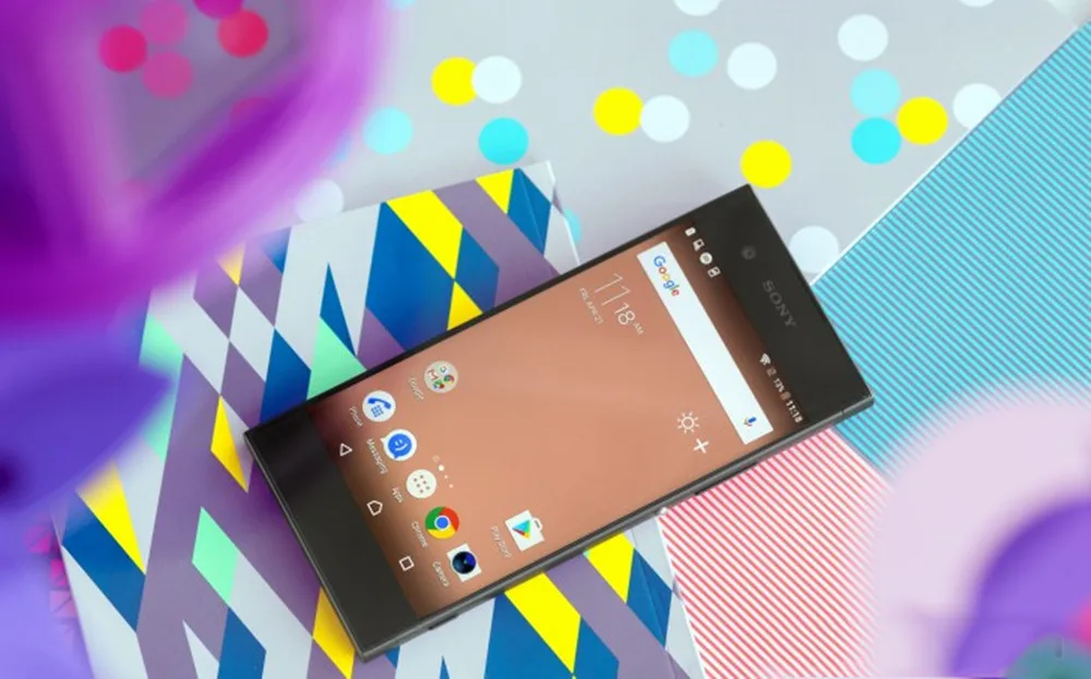 Sony Xperia XA1 разблокирована Две sim-карты 32 Гб rom 3 Гб ram 5,0 дюймов 4G LTE Поддержка NFC мобильный телефон