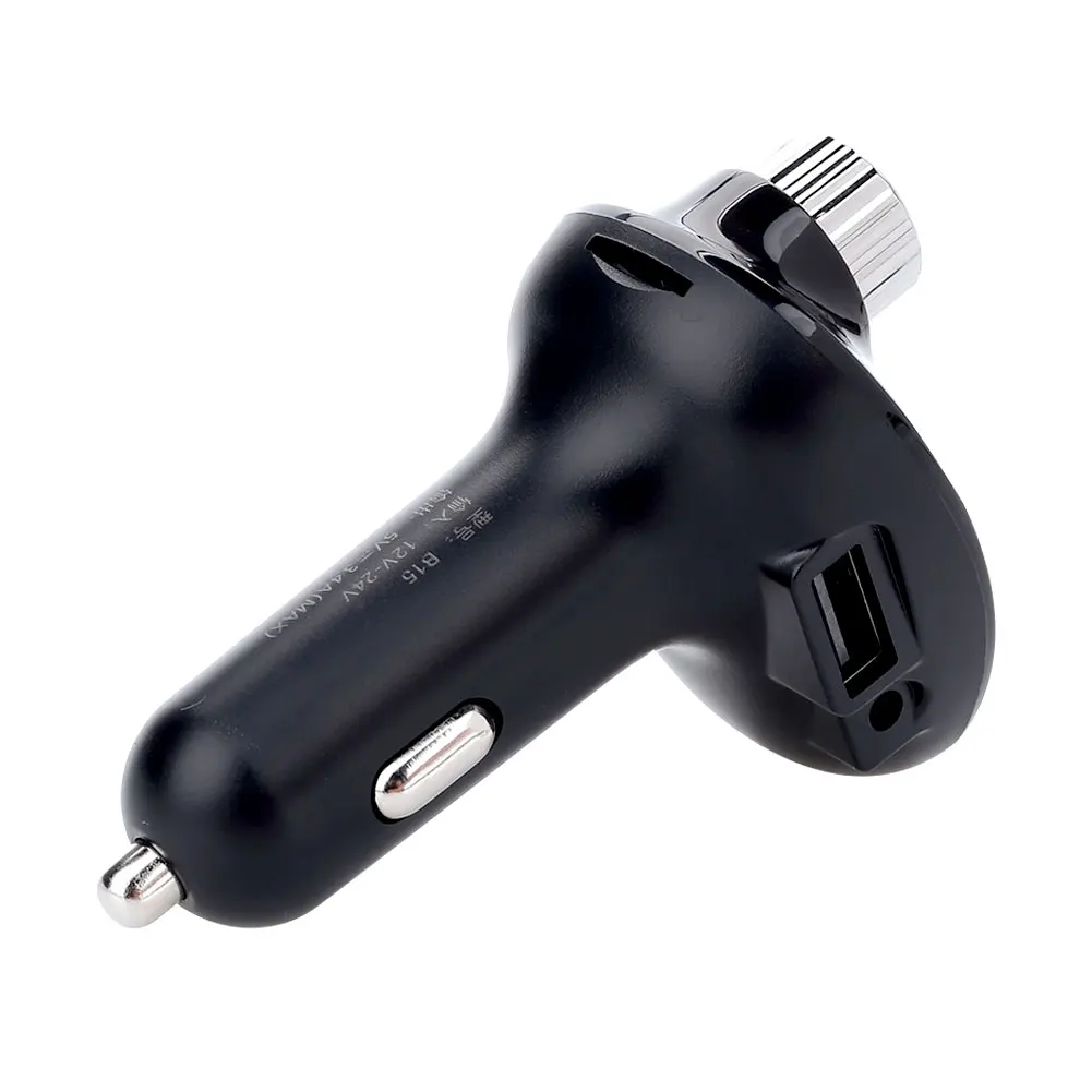 Портативный двойной USB fm передатчик автомобильное быстрое зарядное устройство