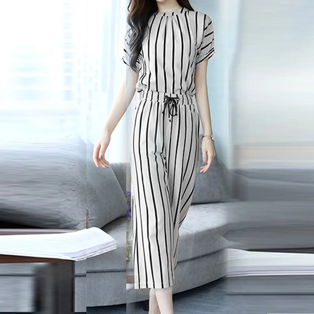 Комплект из 2 предметов женский летний костюм Модная элегантная женская офисная