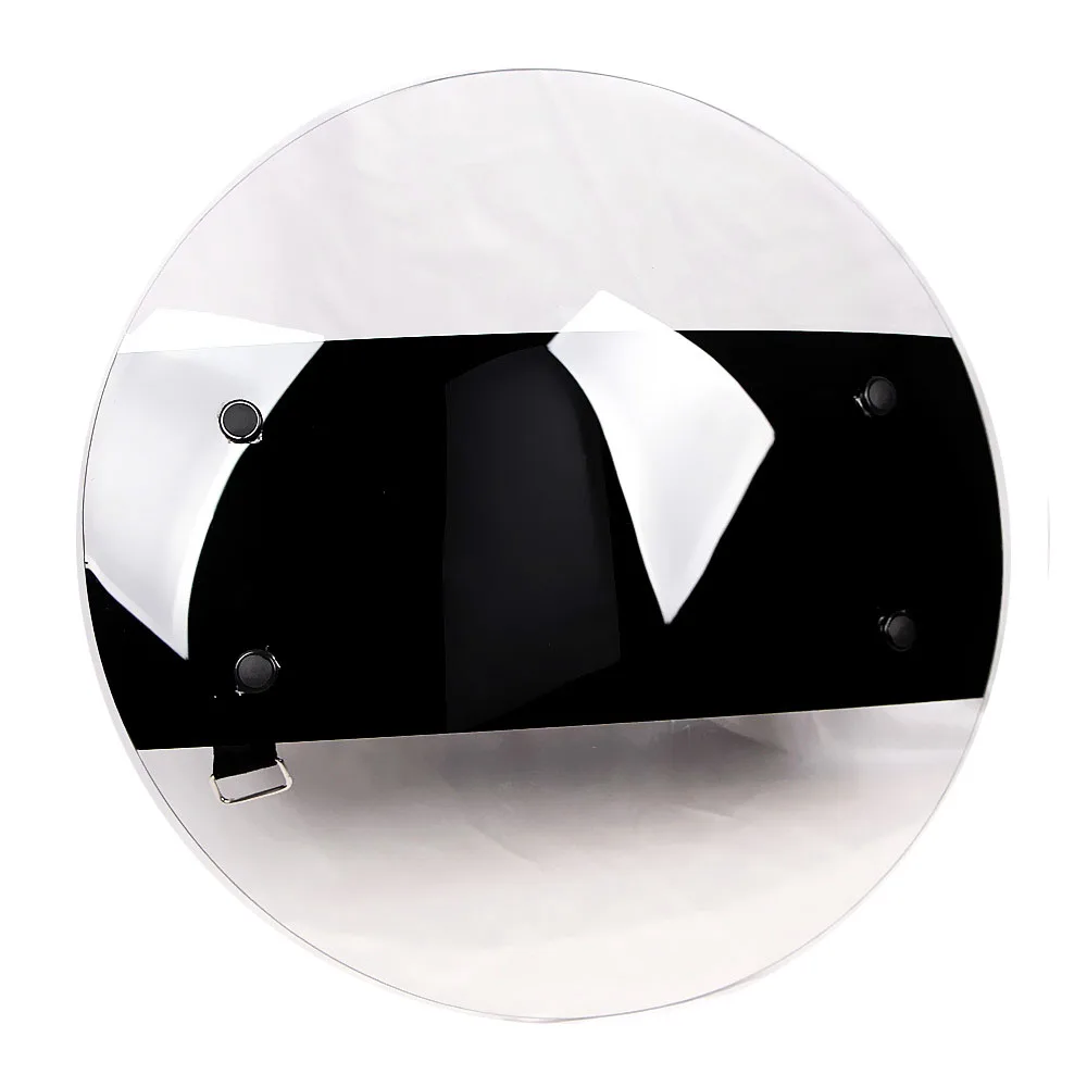 530*3mm Round Safurance Transparent PC Hand-held Shield Anti- Riot For Security Protection Self Protect | Безопасность и защита