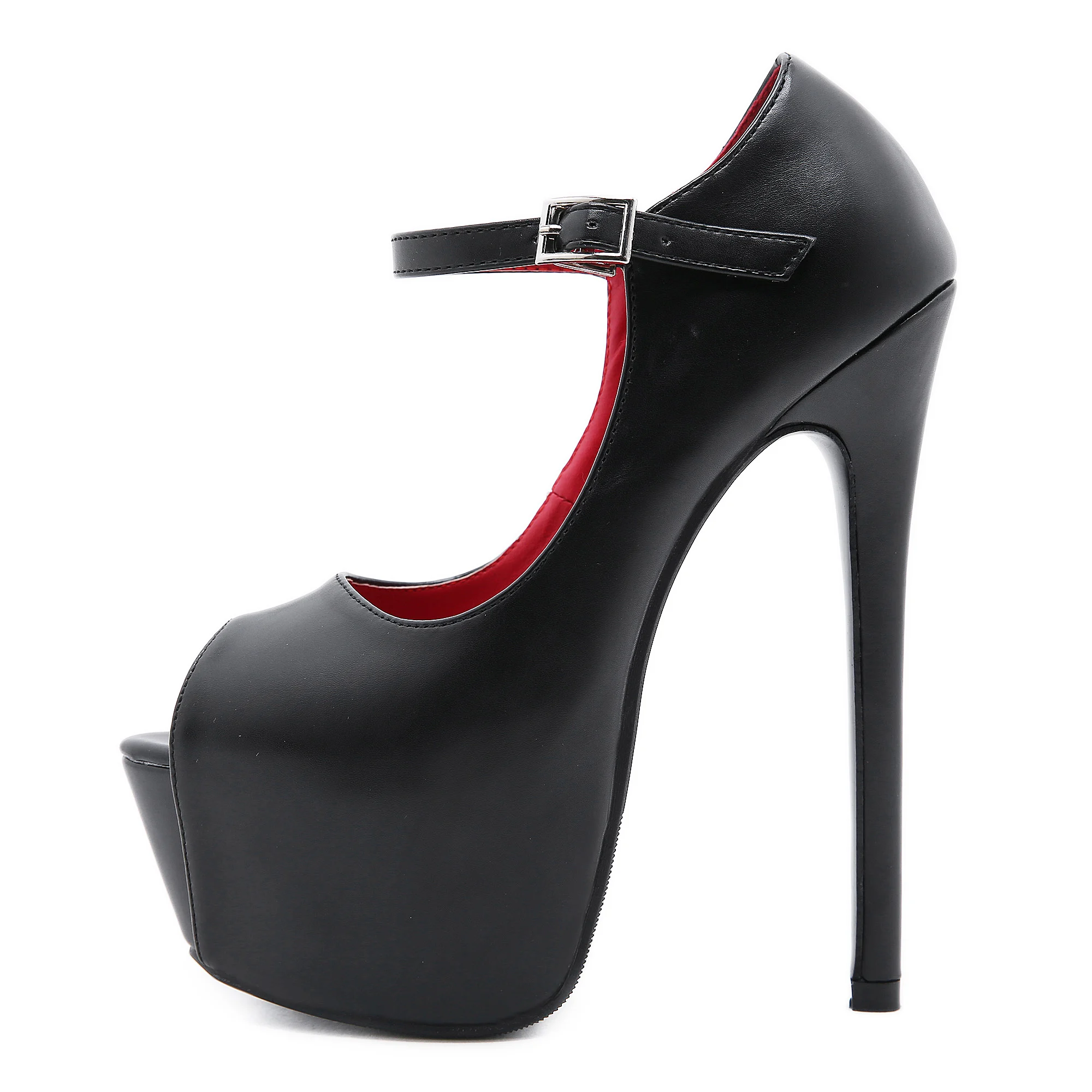 

NIUFUNI Sexy Black Peep Toe Stiletto Ladies Shoes 2021 Buckle Strap Fine High Heels Gladiator For Women Sandals Nightclub Female
