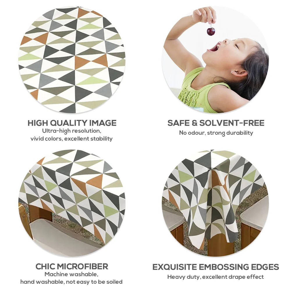 Скатерти прямоугольные микрофибры скатерти для стола пыленепроницаемые кухни