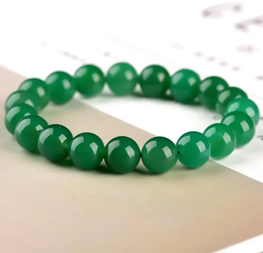 Ювелирные изделия Бесплатная доставка красивые ювелирные китайский 8 мм зеленый