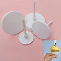 1set4pcs new sugarcraft cupcake cake stand icing cream flower decorating nail set tool
