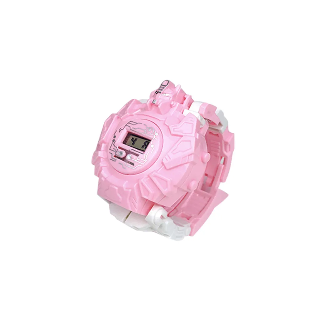 Hot Selling Children's Cartoon Electronic Watch Cool Deformation Robot Toy Educational Christmas Kids Gifts игрушки | Игрушки и