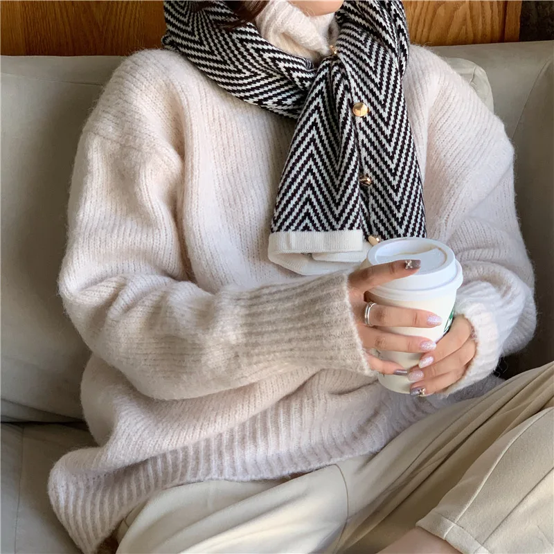 2022 Sale Hijab Winter Button Shawl Thickened Warm Imitation Cashmere Scarf Women Bandana Pashmina Scarves Poncho Foulard Femme 