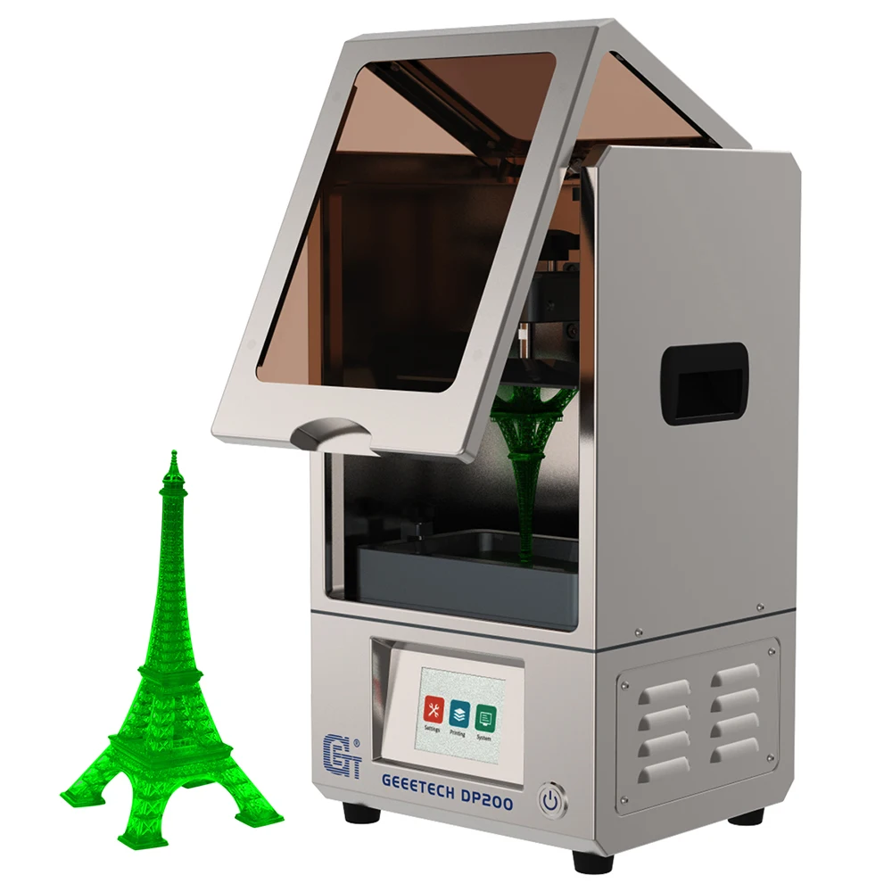 Geeetech DP200 ЖК светильник для отверждения 3D принтера DLP UV 40 Вт 405нм смола с wifi