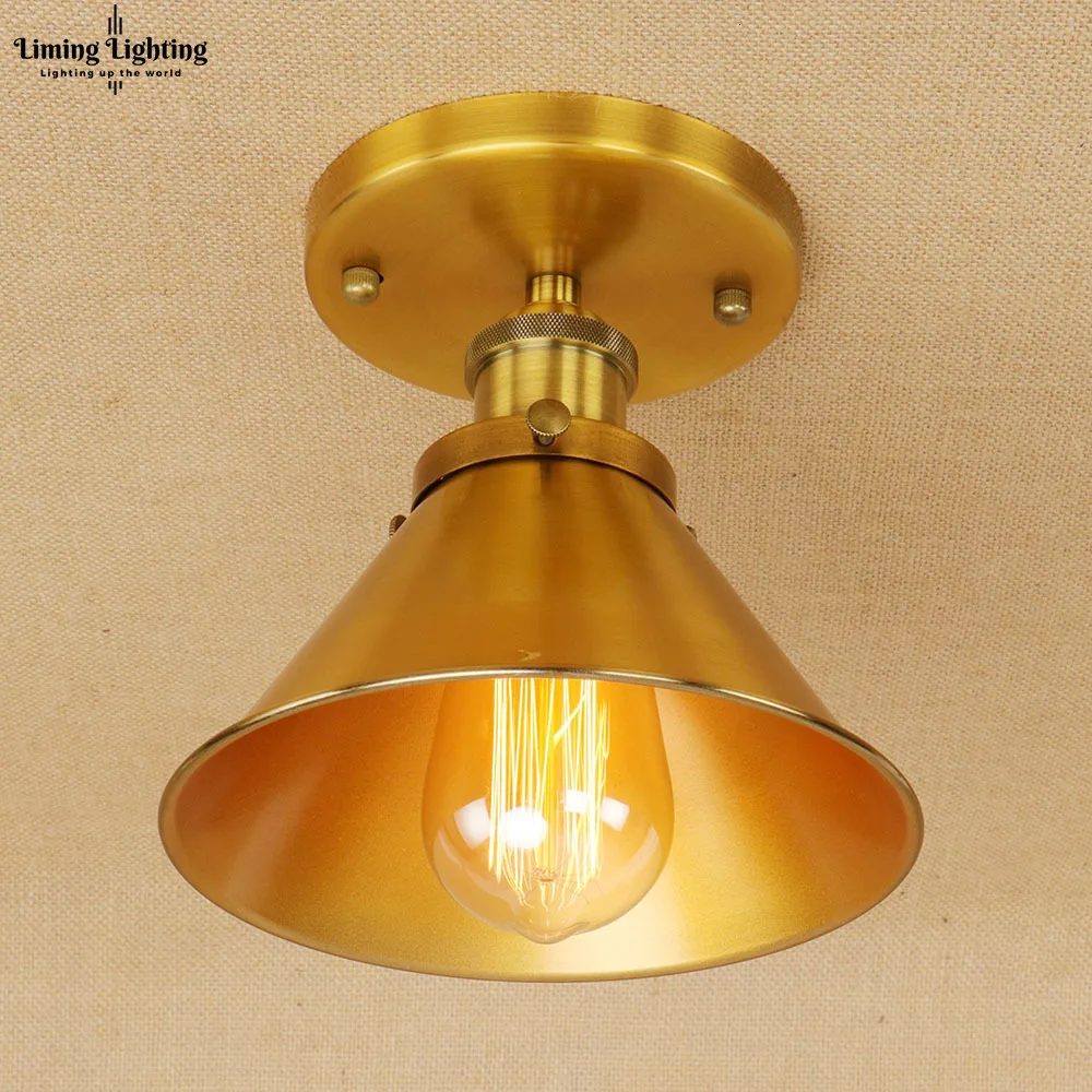 Лофт винтажные потолочные светильники Lamparas De Techo Lustre Luminaria Abajur комнатная потолочная лампа освещение Промышленное освещение для гостиной