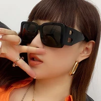 2021 brand square sunglasses woman oversized black style shades for women big frame fashion sunglasses female uv400 glasses