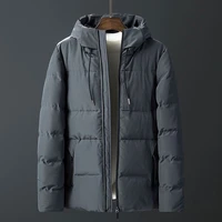 cotton padded clothes winter man even hat self cultivation thickening will code style youth cotton padded jacket loose coat
