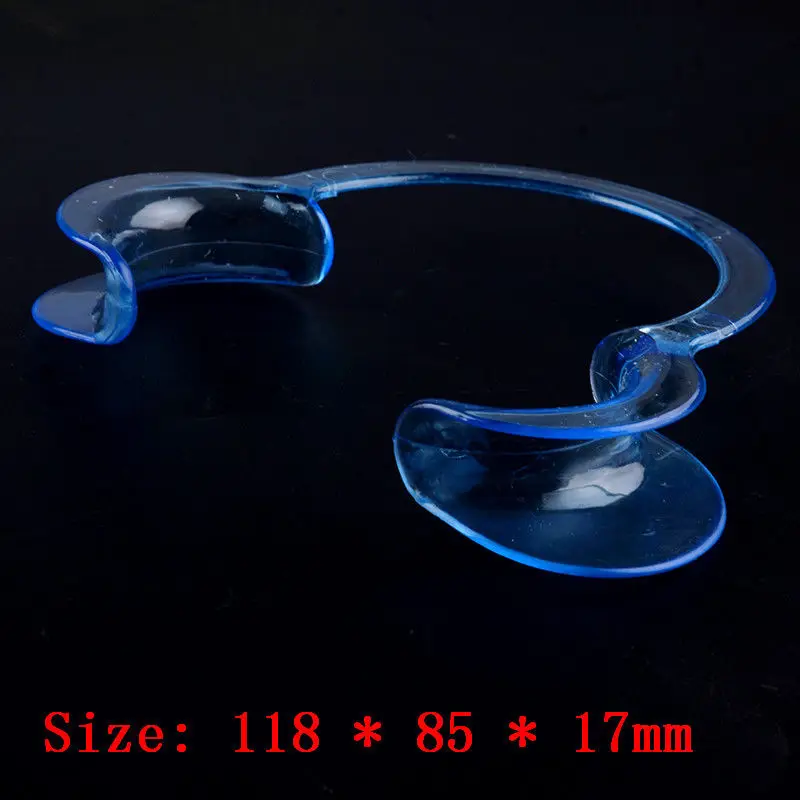 20 шт. синий стоматологическое Отбеливание зубов Чик Втягивающее Рот открывалка C